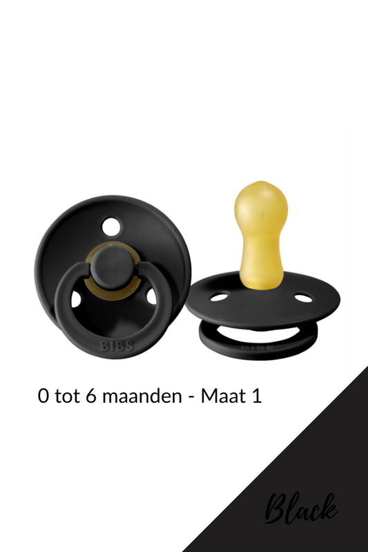 BIBS fopspeen T1 Black