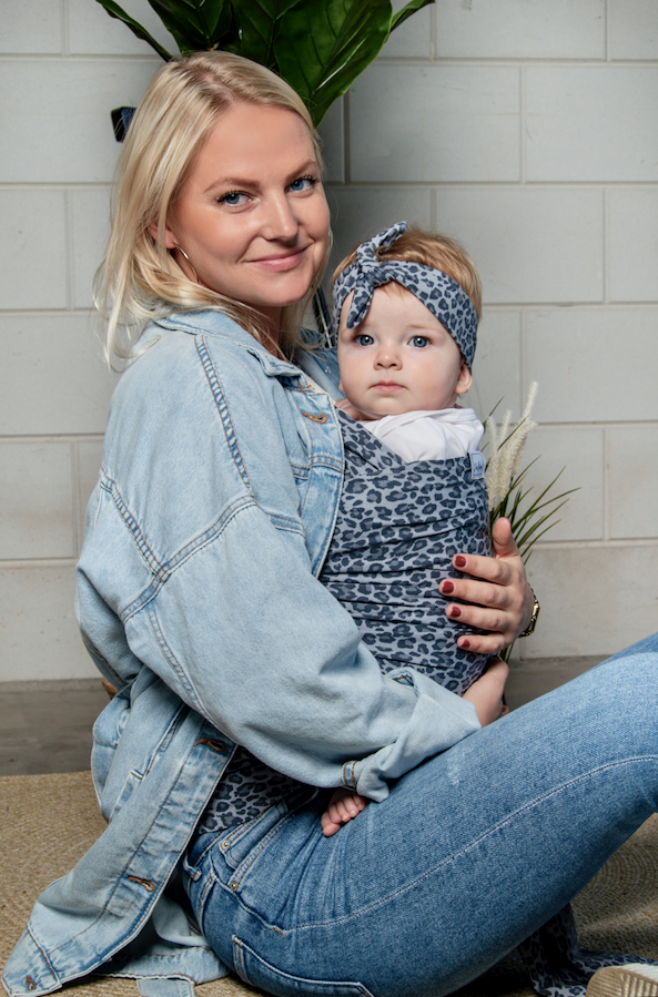 My Jalou Haarbandje - Topknot - Animal Panter Leopard